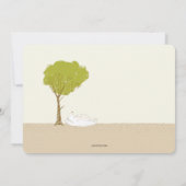 Bijzonder Baby shower Uitnodiging (Achterkant)