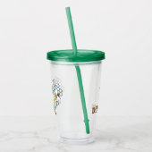 Bijzondere Bij Inspirerend Acryl Drinkbeker (Links)