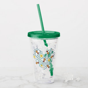 Bijzondere Bij Inspirerend Acryl Drinkbeker