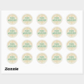 Bijzondere Conventie 2025 | JW Ronde Sticker (Vel)