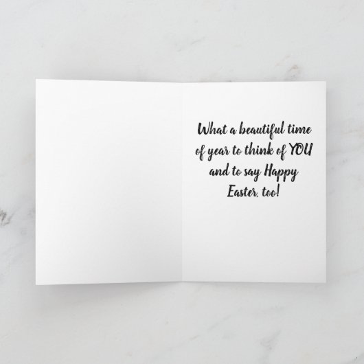 **BIJZONDERE EENVOUDIGERE WISSELEN NAAR MIJN VRIEN FEESTDAGEN KAART (Binnen)