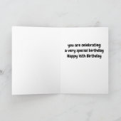 BIJZONDERE * GRANDDAUGHTER * TURNS **16 **  KAART (Binnen)