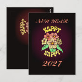 BIJZONDERE KLEURRIJKE MODERNE CADEAU DOCHTER ZUSTE BRIEFKAART (Voorkant / Achterkant)