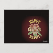 BIJZONDERE KLEURRIJKE MODERNE CADEAU DOCHTER ZUSTE BRIEFKAART (Achterkant)