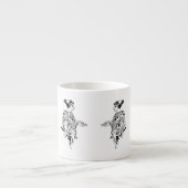 Bijzondere Mok: oud Grieks beeldhouwwerk Espresso Kop (Voorkant)