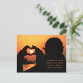 Bijzondere momenten - Liefde Briefkaart (Staand voorkant)