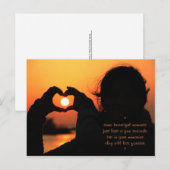 Bijzondere momenten - Liefde Briefkaart (Voorkant / Achterkant)