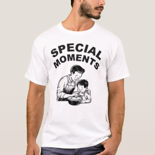 Bijzondere momenten op Vaderdag T-shirt
