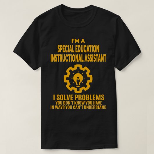 BIJZONDERE ONDERWIJS INSTRUCTIEVE BIJSTAND NICE DE T-SHIRT (Design voorkant)