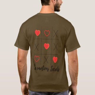 Bijzondere T-shirts voor geliefden emoties Geheim