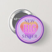 Bijzondere tijden! Big Sister Button (Voorkant /achterkant)