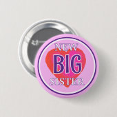Bijzondere tijden! Big Sister Button (Voorkant /achterkant)