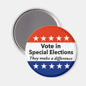 bijzondere verkiezingen magneet (Voorkant / Achterkant)