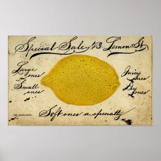 Bijzondere vermeldingen - 1897 poster (Voorkant)