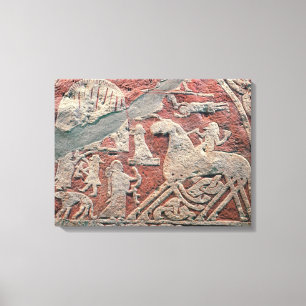 Bijzonderheden over cijfers ter illustratie van ee canvas afdruk