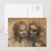 Bijzonderheden over de hoofden van de Maagd en de  Briefkaart (Voorkant / Achterkant)