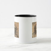 Bijzonderheden over de hoofden van de Maagd en de Mok (Midden)