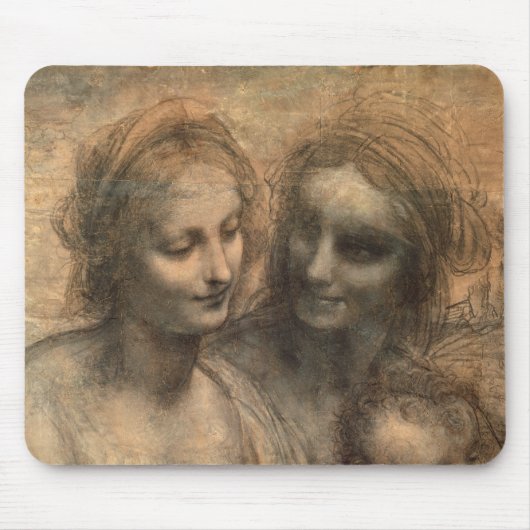 Bijzonderheden over de hoofden van de Maagd en de  Muismat (Voorkant)