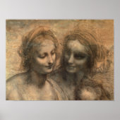 Bijzonderheden over de hoofden van de Maagd en de  Poster (Voorkant)