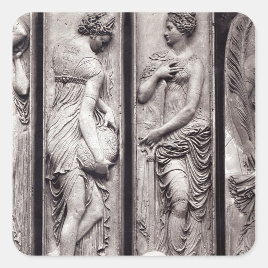 Bijzonderheden over de verlichting vierkante sticker (Voorkant)