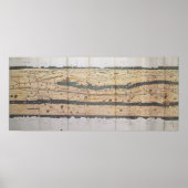 Bijzonderheden van de Peutinger-tabel Poster (Voorkant)