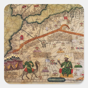 Bijzonderheden van het exemplaar van een Catalaans Vierkante Sticker