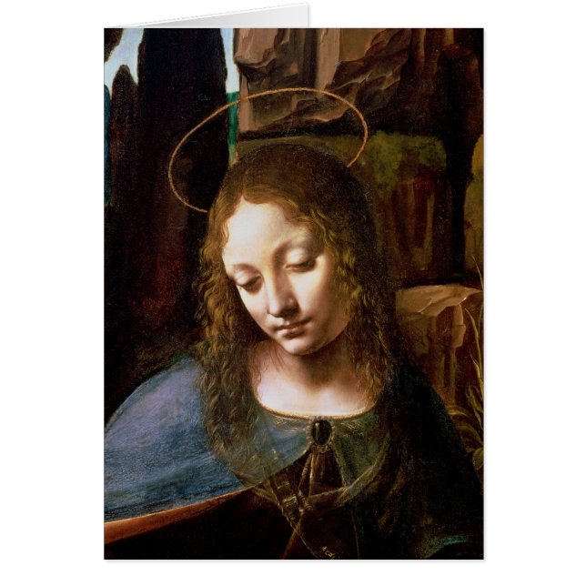 Bijzonderheden van het hoofd van de Maagd (Voorkant)