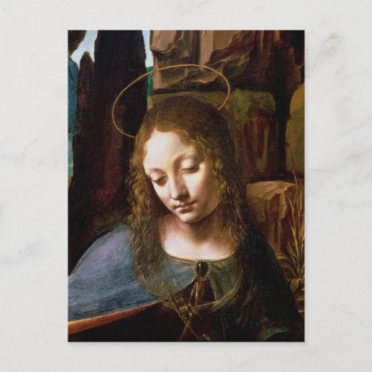 Bijzonderheden van het hoofd van de Maagd Briefkaart (Voorkant)