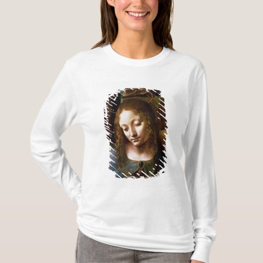 Bijzonderheden van het hoofd van de Maagd T-shirt (Voorkant)
