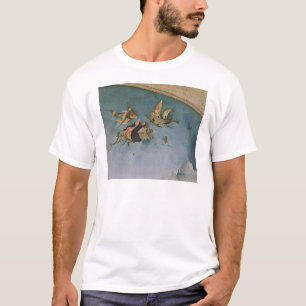 Bijzonderheden van het linkerpaneel t-shirt