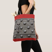 bijzonderheid van de deur van een kasteel tote tas (Dichtbij)