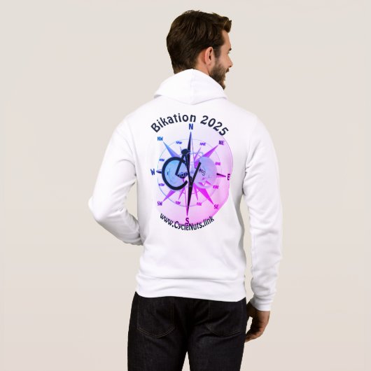 Bikation 2025 hoodie (Achterkant volledig)
