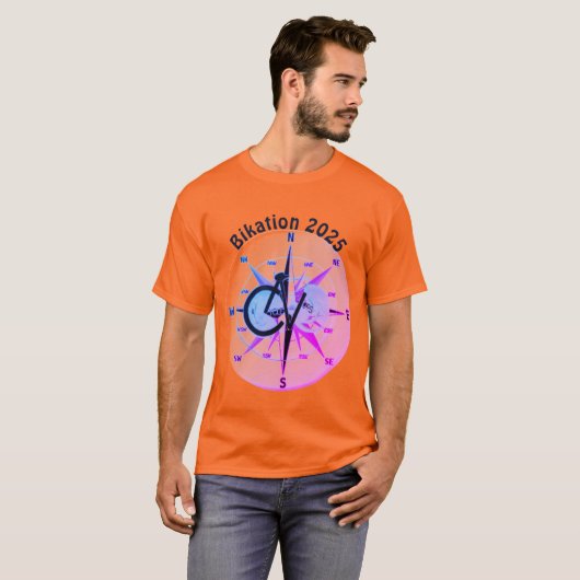 Bikation 2025 t-shirt (Voorkant volledig)
