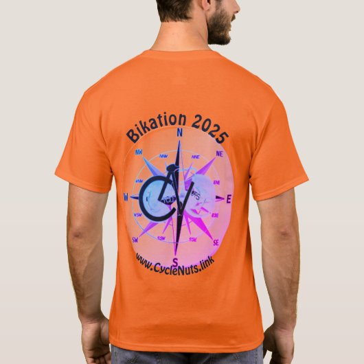 Bikation 2025 t-shirt (Achterkant)