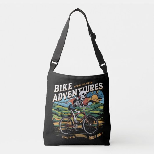 Bike Adventures Crossbody Tas (Voorkant)