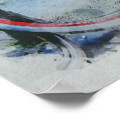 Bike, amsterdam poster (Hoek)