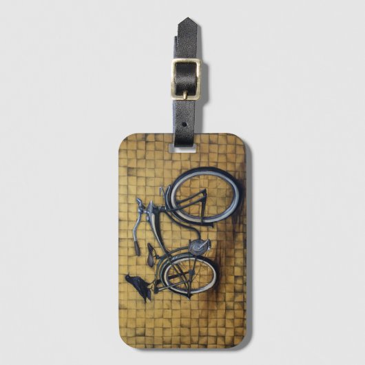 Bike and Crow Bagagelabel (Voorkant (verticaal))