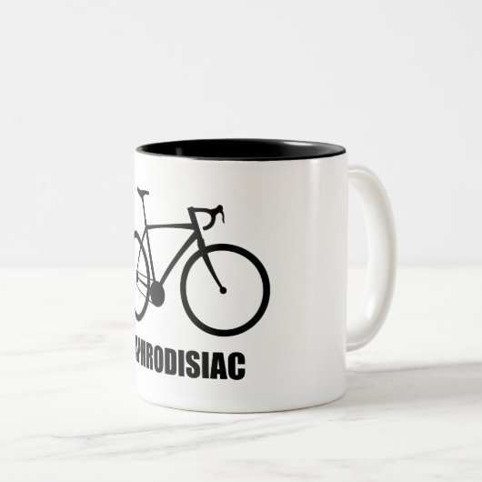 Bike Aphrodisiac Tweekleurige Koffiemok (Voorkant rechts)