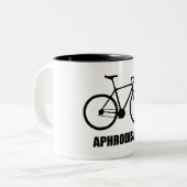Bike Aphrodisiac Tweekleurige Koffiemok (Voorkant links)