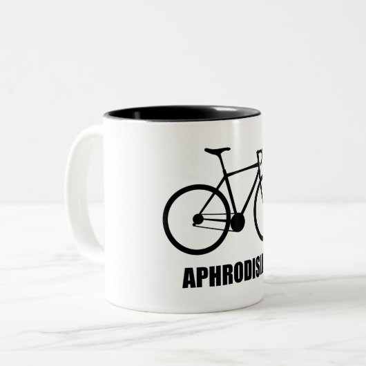 Bike Aphrodisiac Tweekleurige Koffiemok (Voorkant links)