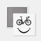 Bike Art Riding Bicycle Clipart Biking Clip Art Magneet (Voorkant / Achterkant)