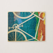 Bike Artwork - PUZZLE with Tin - Bike NY Legpuzzel (Horizontaal)