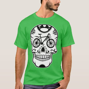Bike Bicycle Skull T-shirt