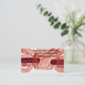 Bike blauwdruk Visitekaartje voor Cycle mensen! (Staand voorkant)