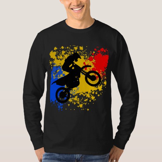 Bike Boy Dirt Bike Motocross MX Gift T-shirt (Voorkant)