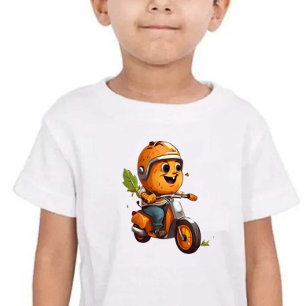Bike Boy Print Modern Schattige Kinder