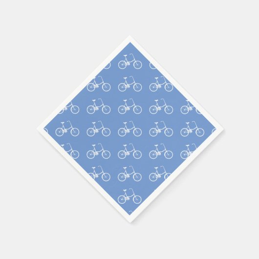 Bike Boys Bicycle White Servetten (Hoek)