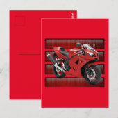 Bike  briefkaart (Voorkant / Achterkant)