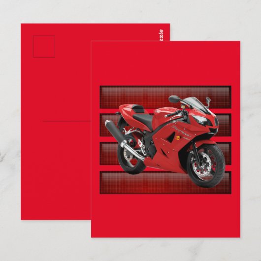 Bike  briefkaart (Voorkant / Achterkant)