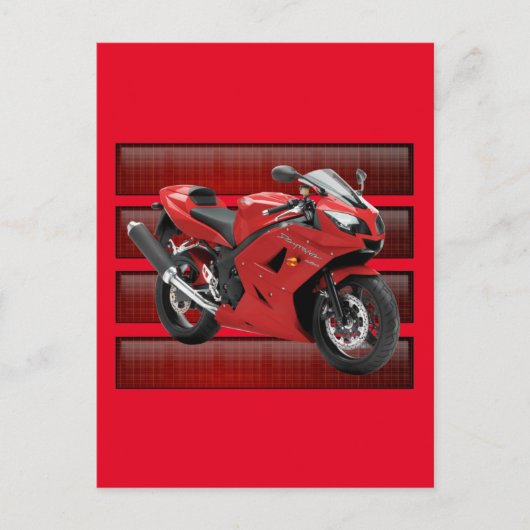 Bike  briefkaart (Voorkant)